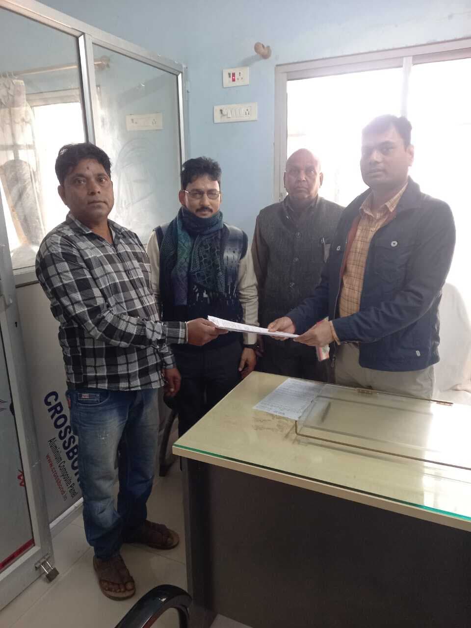 चौकीदार-दफादार के आश्रितों को दिया नियुक्ति पत्र