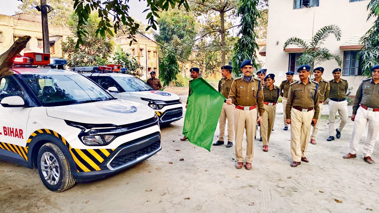 hajipur news. एनएच पर ओवर स्पीड गाड़ियों पर नजर रखेगी पुलिस