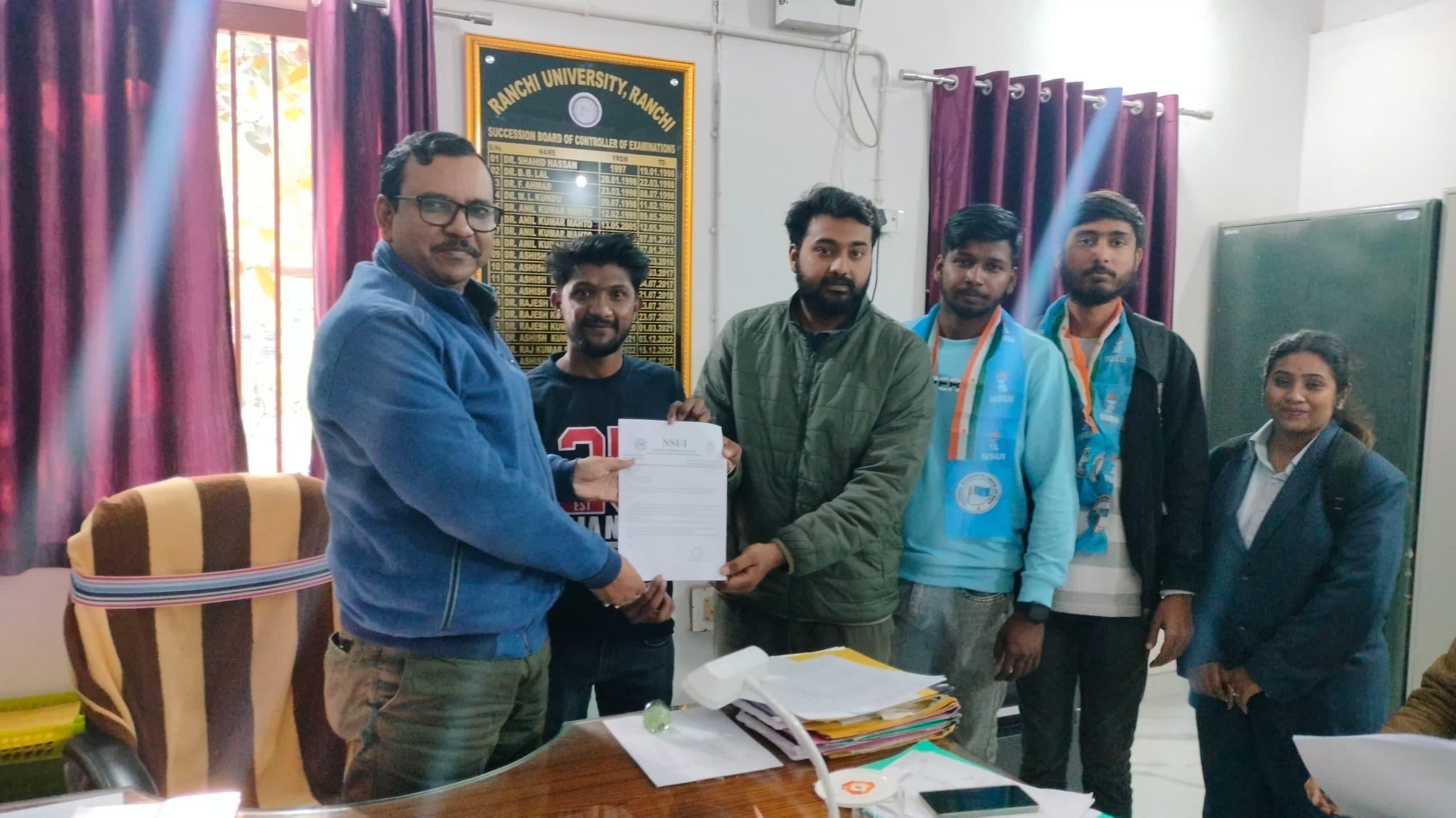 Education News : 2022 की पीएचडी परीक्षा में आयी आपत्तियां क्लियर नहीं : एनएसयूआइ