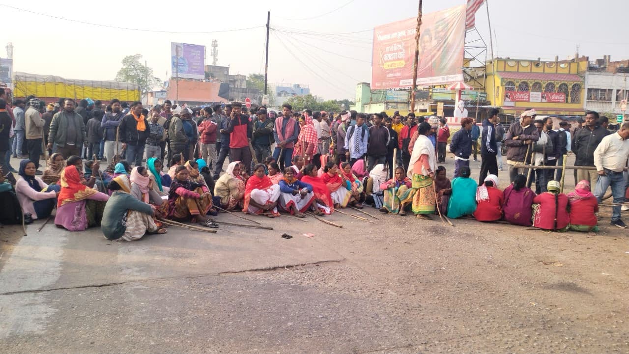 मारपीट में घायल की मौत पर उबाल, दिन भर हंगामा, चार घंटा एनएच जाम