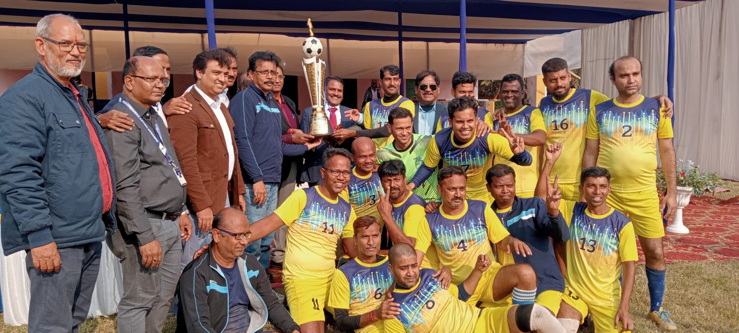 Bokaro News : ऑल डीवीसी फुटबॉल टूर्नामेंट में मेजिया बना चैंपियन