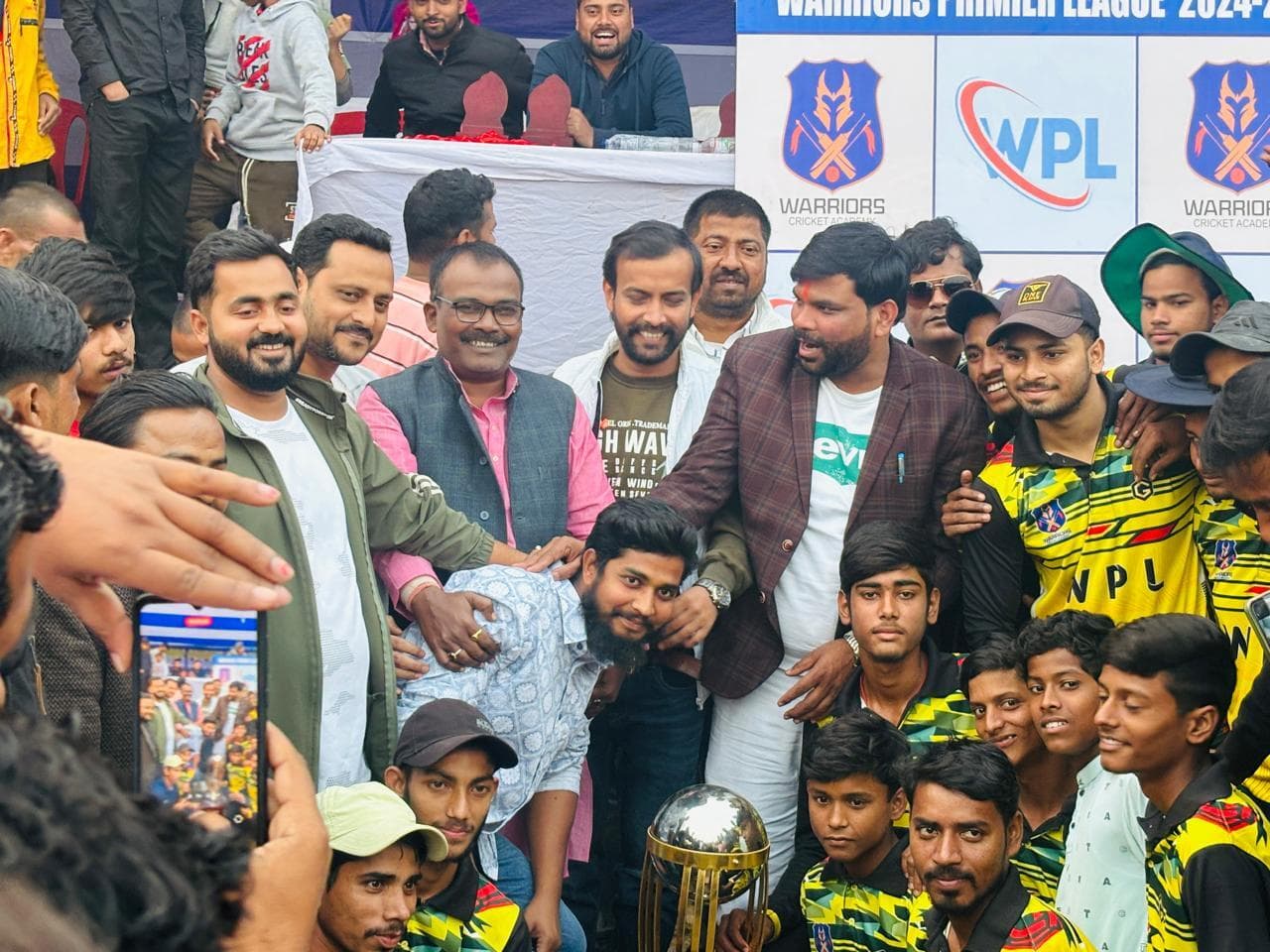 डब्ल्यूपीएल क्रिकेट टूर्नामेंट के फाइनल में स्टार ब्रिक्स बना विजेता