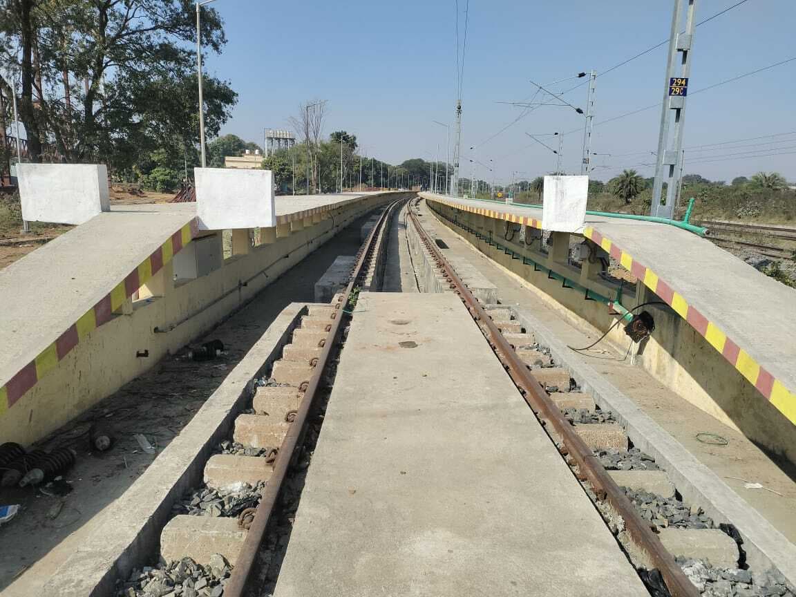 अब तक चालू नहीं हो पाया रेलवे वाशिंग पिट