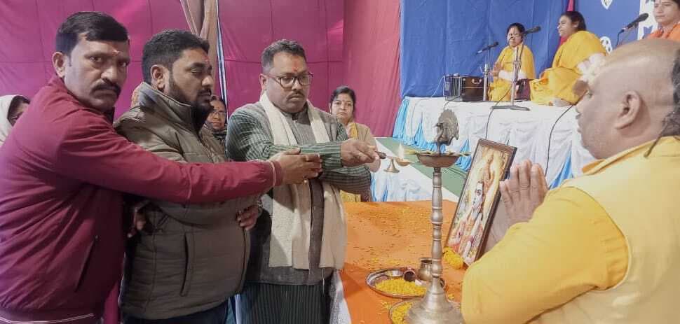 ranchi news : रामचरितमानस की गाथा त्याग एवं समर्पण की गाथा : साध्वी अमृता भारती