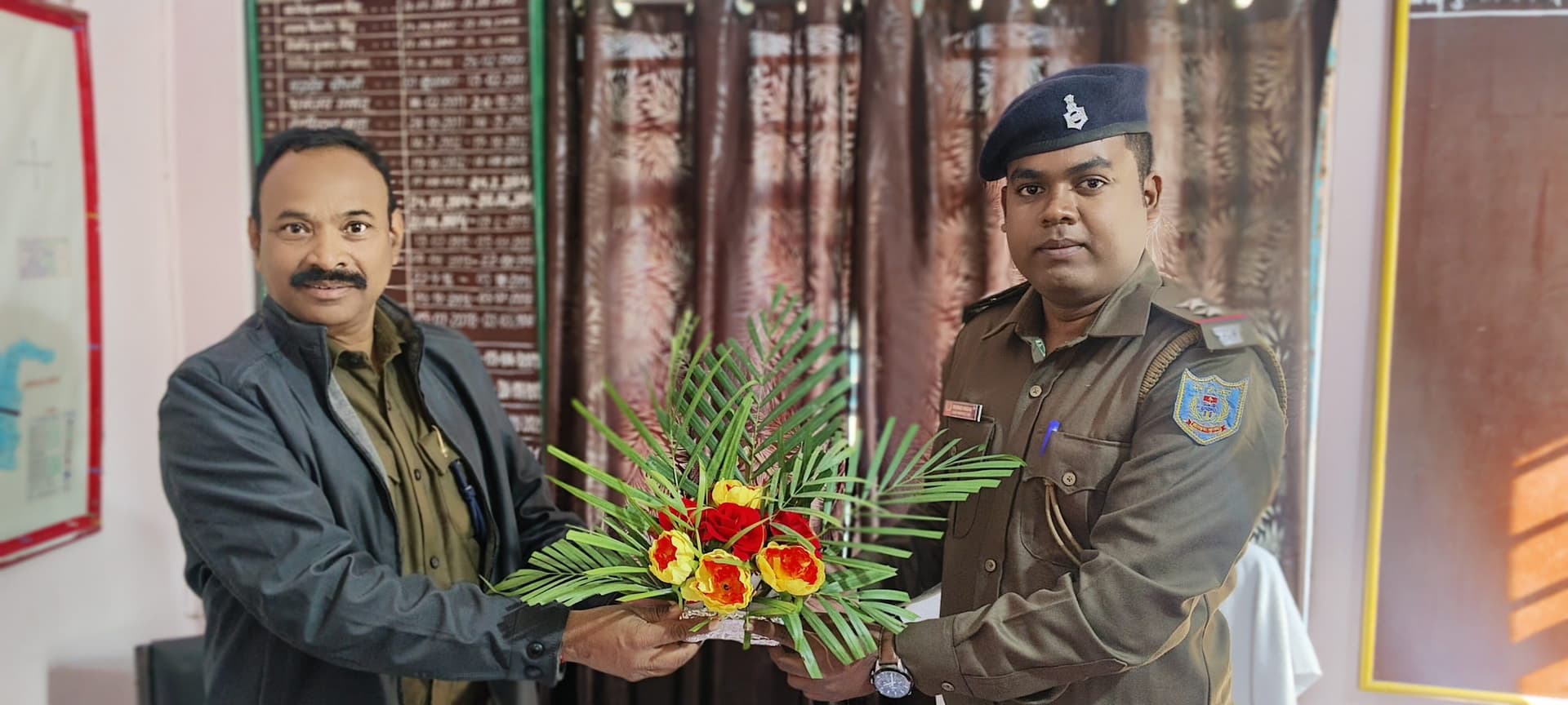 नारायणपुर थाना प्रभारी बने मुराद हसन, किया योगदान