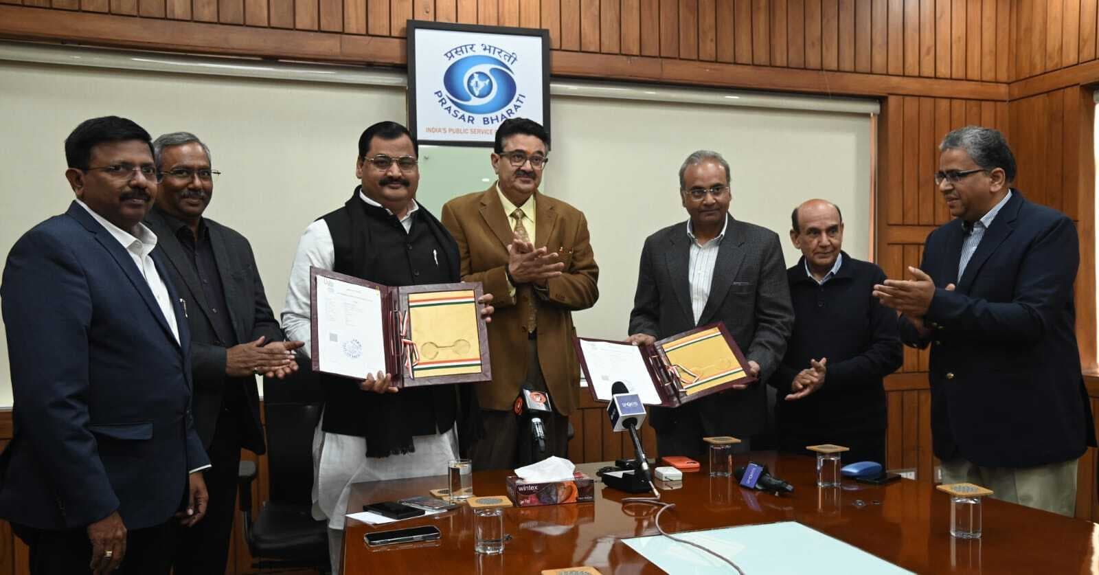 Hockey : एचआइएल के लिए हॉकी इंडिया व प्रसार भारती में हुआ एमओयू