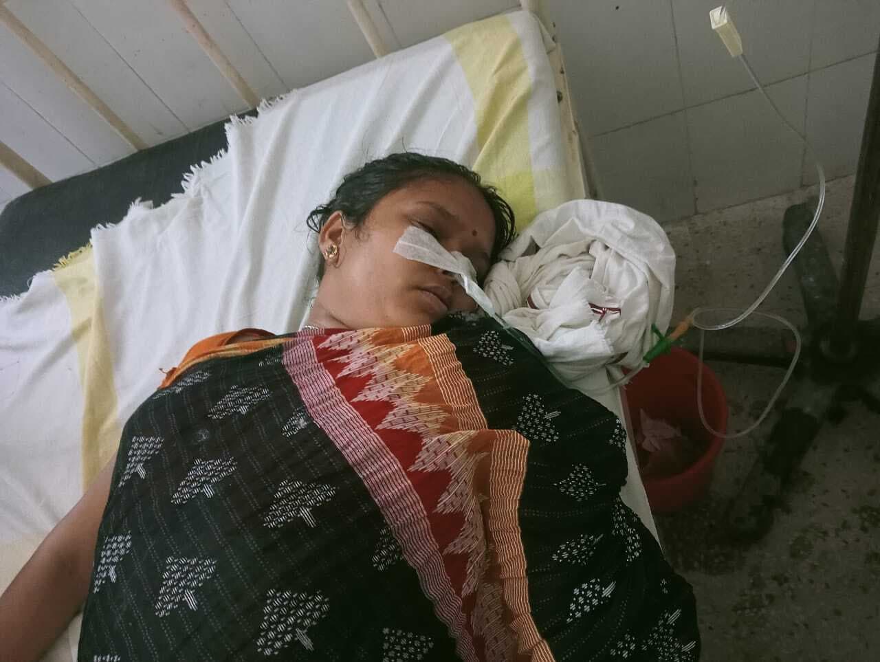 घरेलू विवाद में महिला  ने किया विषपान, अस्पताल में भर्ती