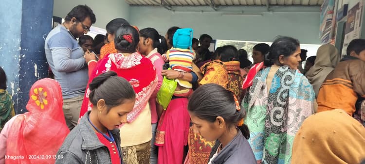 ठंड बढ़ते ही अनुमंडल अस्पताल में बढ़ने लगी मरीजों की संख्या