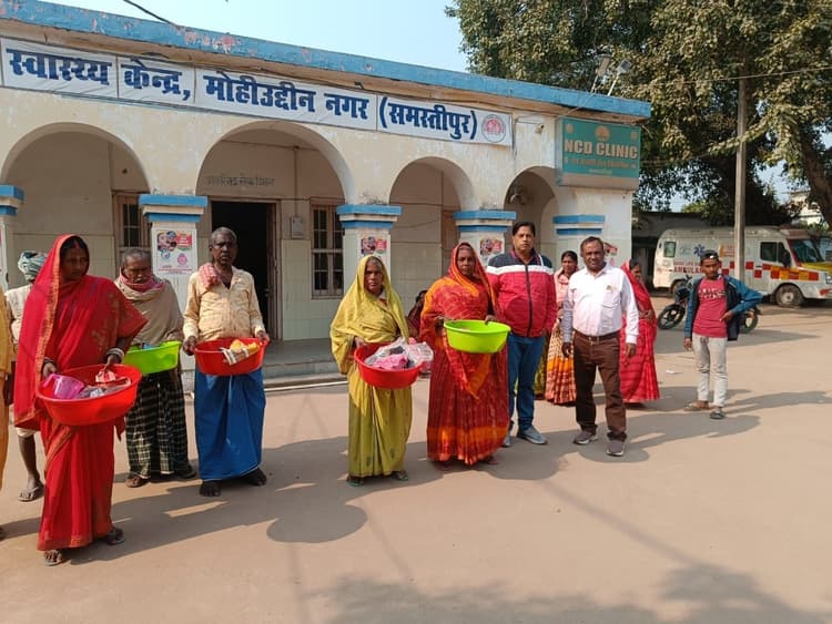 फाइलेरिया मरीजों के बीच एमएमडीपी किट वितरित