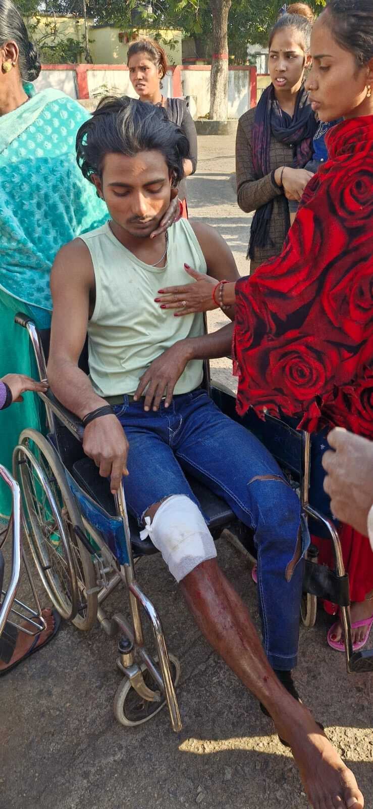 Bokaro News:दो बाइकों में भिड़ंत, पांच लोग घायल