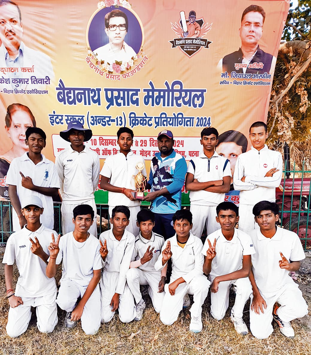 बैद्यनाथ प्रसाद मेमोरियल क्रिकेट में टूर्नामेंट सीएबी जीता