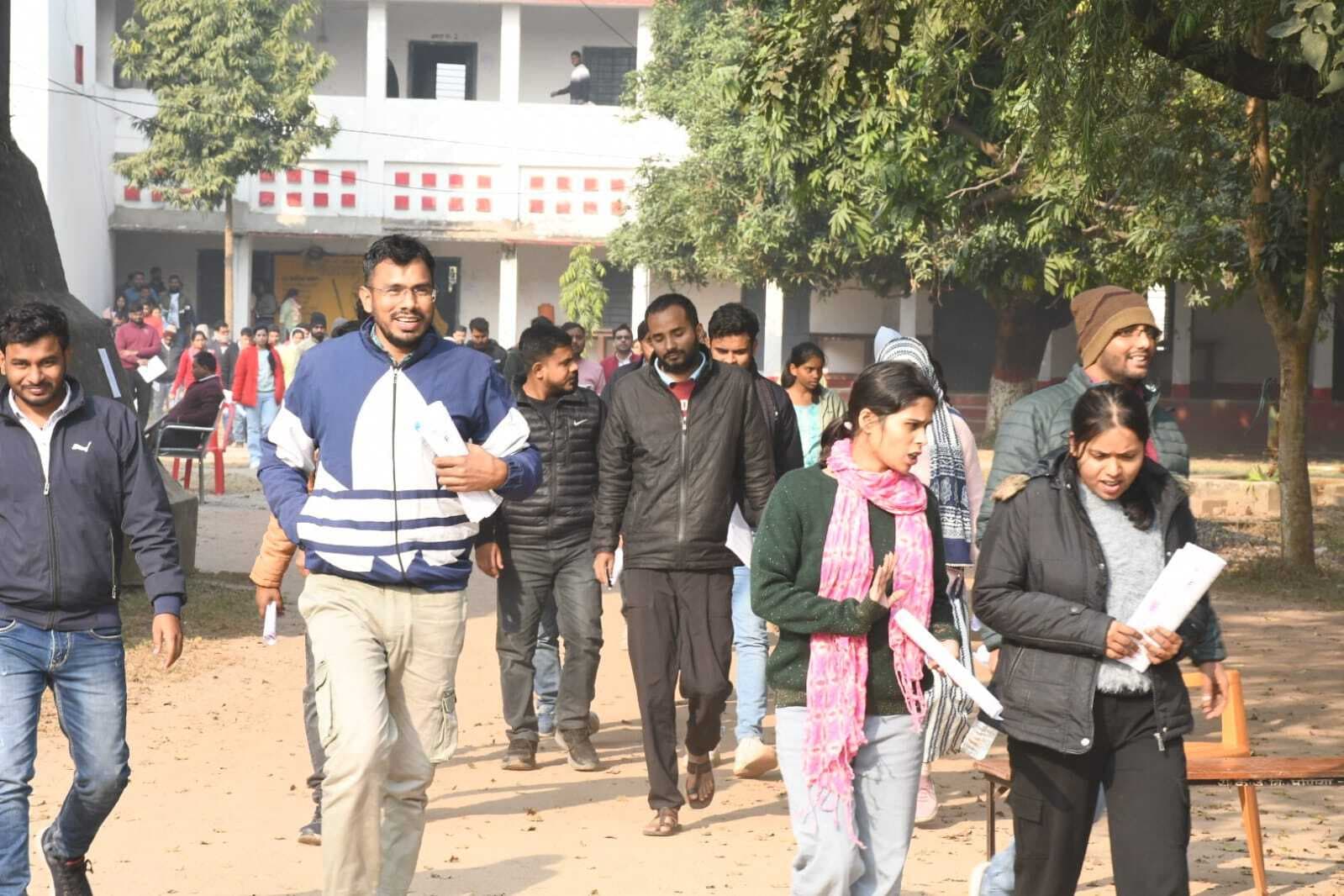 कड़ी सुरक्षा व्यवस्था के बीच संपन्न हुई बीपीएससी की परीक्षा