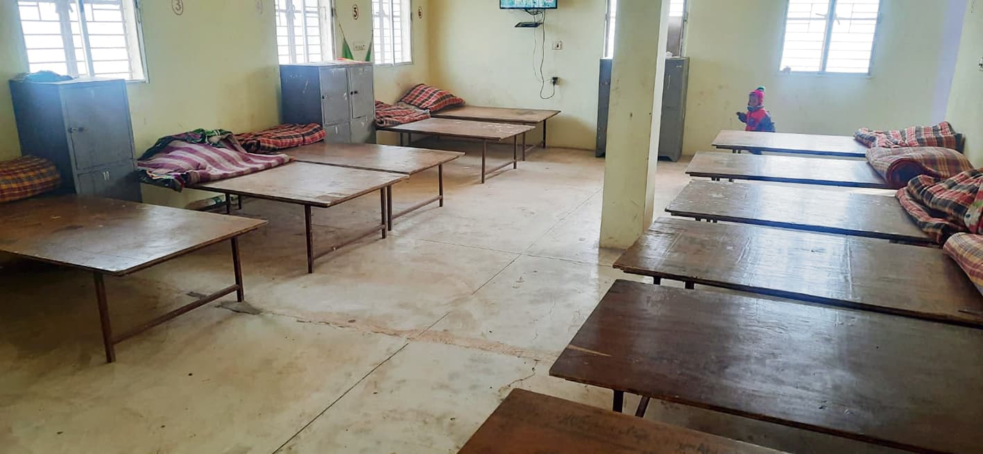 Chhapra News : सदर अस्पताल परिसर में बना शेल्टर होम, 50 बेड का है इंतजाम