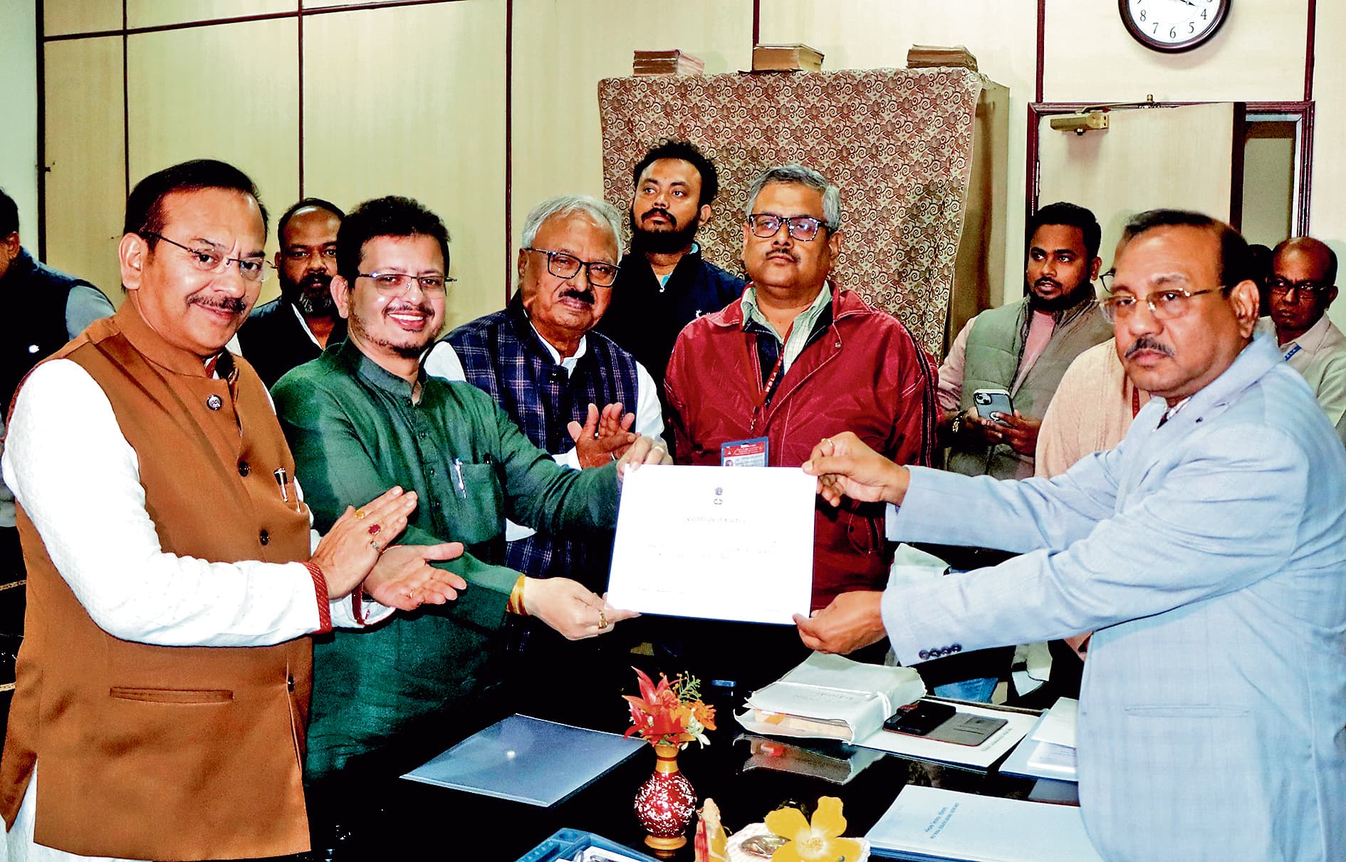 तृणमूल के ऋतब्रत राज्यसभा के लिए निर्विरोध विजयी घोषित