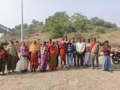 महारूद्र यज्ञ की तैयारी को लेकर ग्रामीणों ने की बैठक