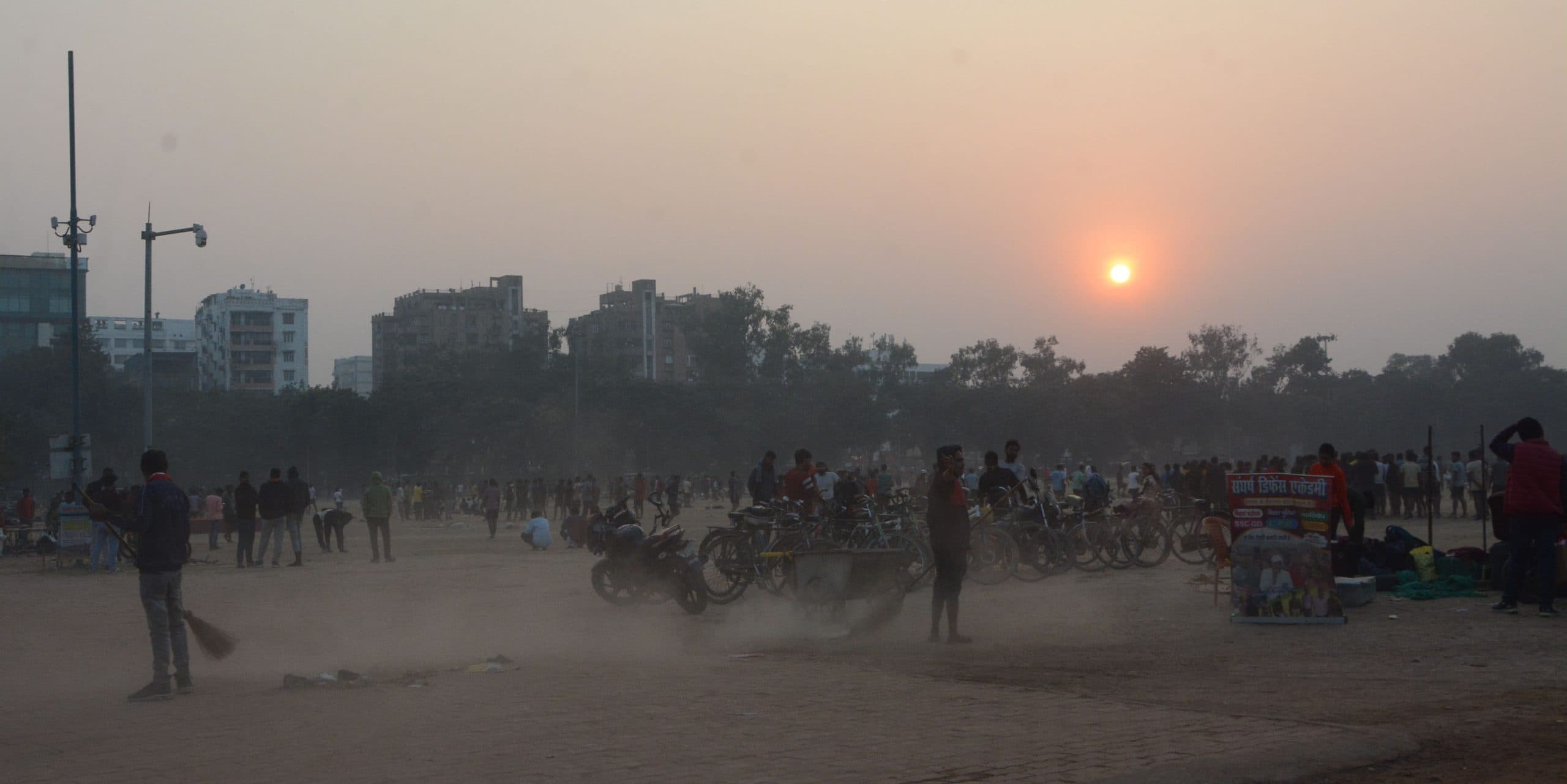 रखें सेहत का ख्याल : दिल्ली से भी अधिक जहरीली हुई गांधी मैदान इलाके की हवा