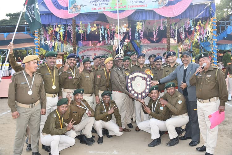 Bokaro News : पुलिस शूटिंग प्रतियोगिता में जैप की क्षेत्रीय टीम रही अव्वल