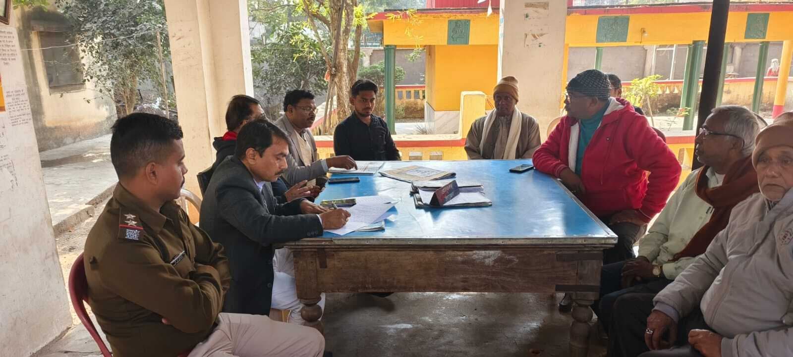 हिरणपुर सुभाष चौक के सौंदर्यीकरण का लिया गया प्रस्ताव