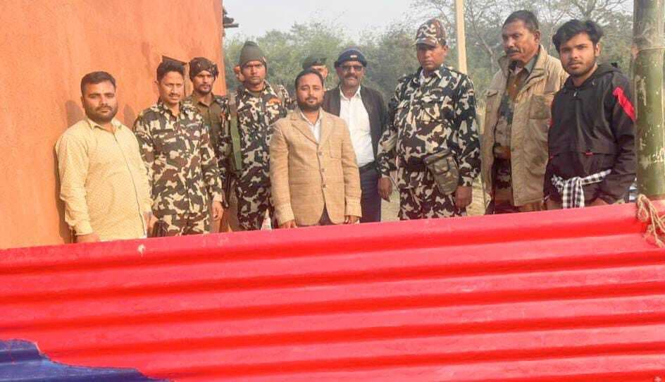 कड़ामा में पुलिस कैंप खुला, एसडीपीओ ने लिया जायजा