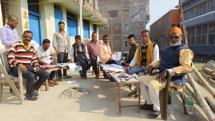 भाजपा कार्यकर्ताओं ने मानसी मंडल में 45 बूथ कमेटी का किया गठन