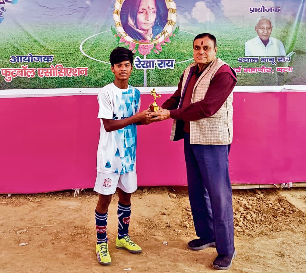 पटना जिला जूनियर डिवीजन फुटबॉल लीग में ओम इलेवन विजयी