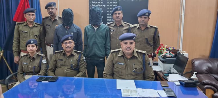 सीएसपी में हुई लूट मामले का खुलासा, दो बदमाश गिरफ्तार