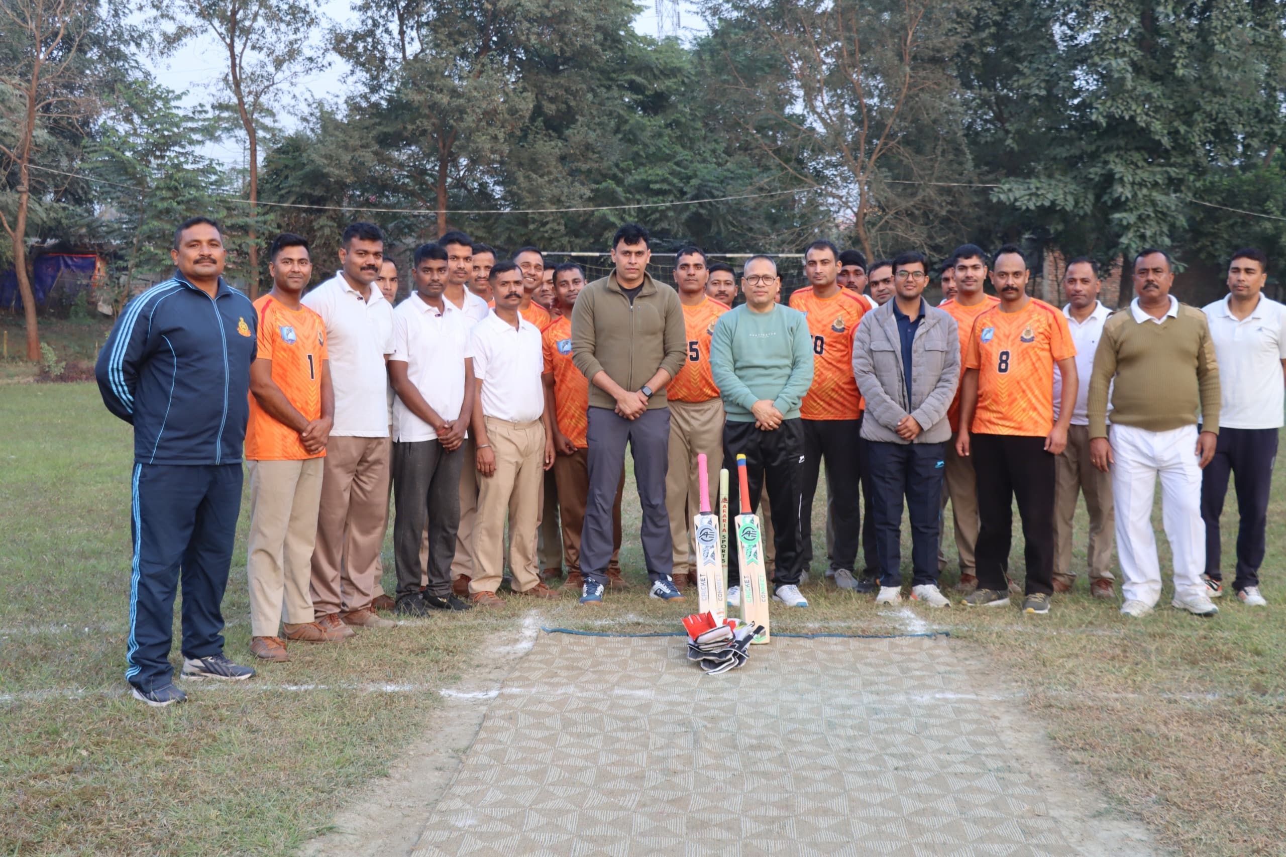 मुख्यालय समवाय की टीम ने एफ समवाय को हराया