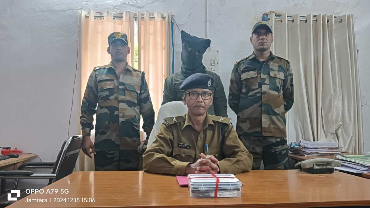 सहना में साइबर अपराध करते कांशीटांड़ का घनश्याम मंडल गिरफ्तार