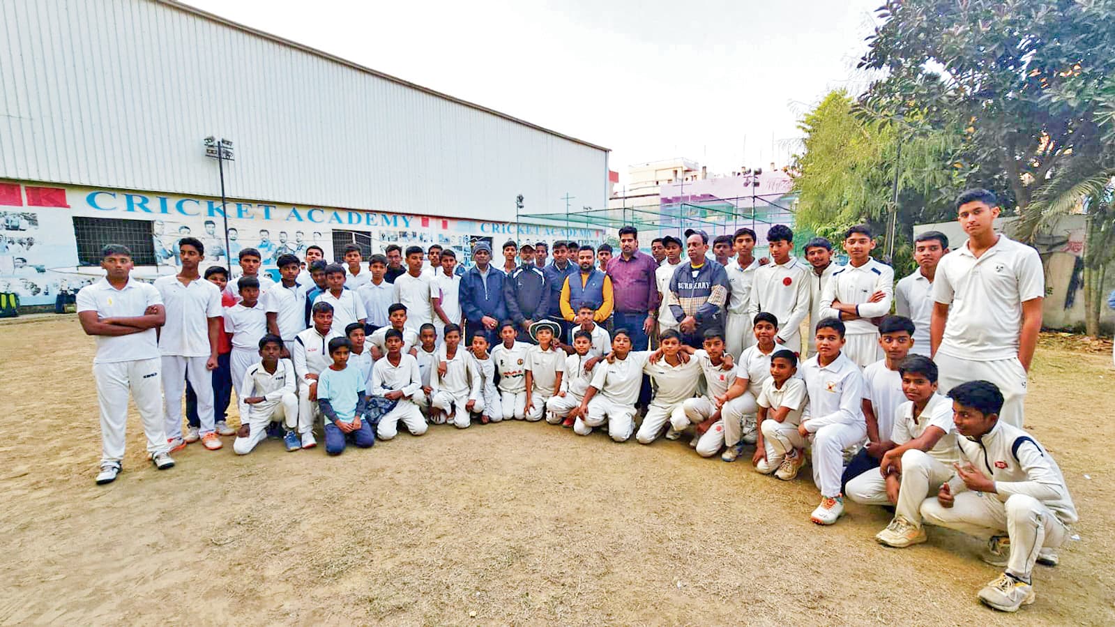 स्कूल क्रिकेट लीग के ट्रायल में 60 खिलाड़ी चयनित