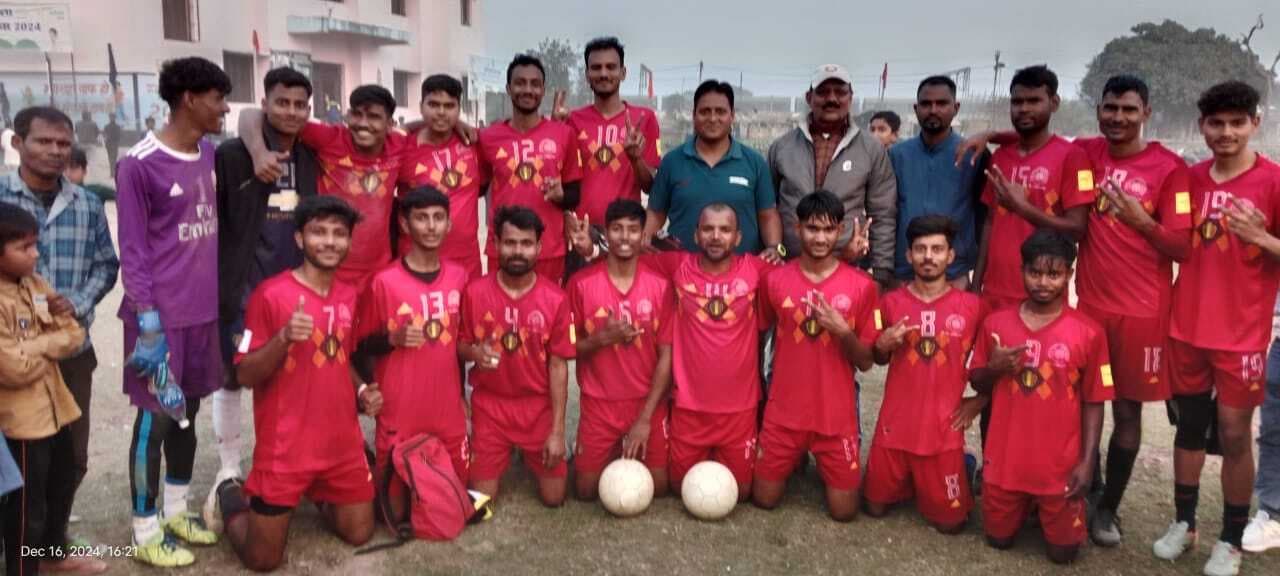 पूर्व रेलवे जमालपुर ने सुपौल को 1-0 से किया पराजित