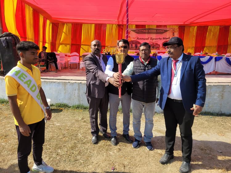 डीपीएस के वार्षिक खेल-कूद का शुभारंभ