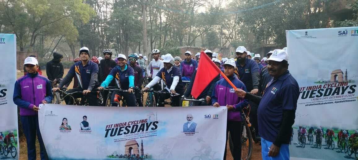 Cycling: रांची में फिट इंडिया साइकिलिंग अभियान का आयोजन