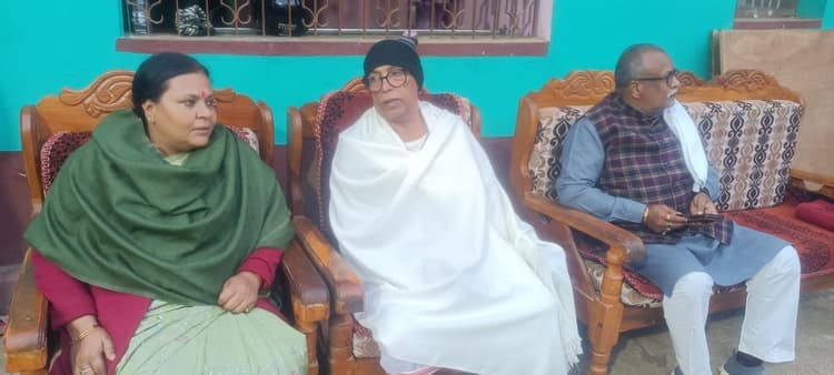 मंत्री ने विस अध्यक्ष के पिता को दी श्रद्धांजलि