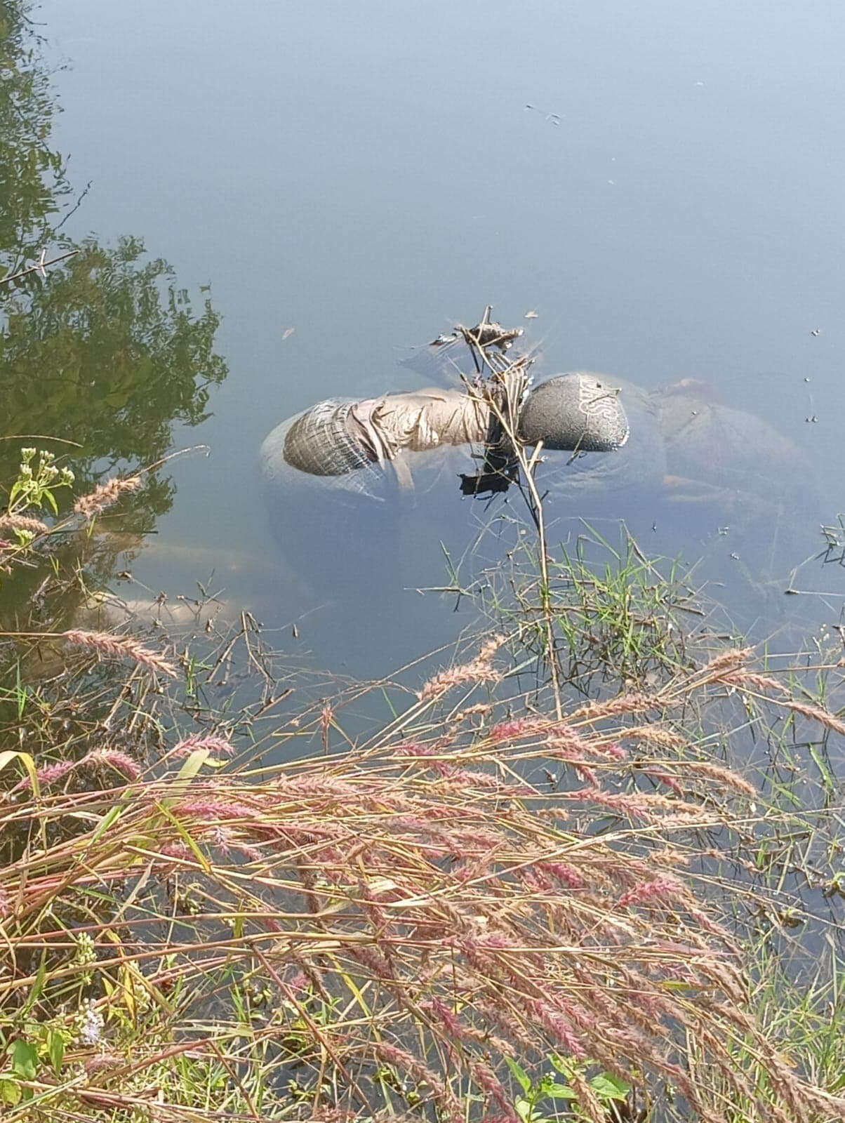 कुलडंगाल में डोभा से मिला अज्ञात व्यक्ति का शव