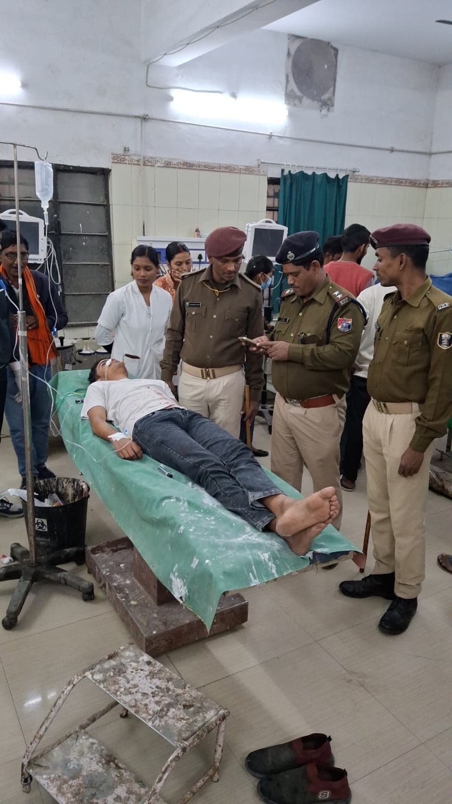 पारिवारिक विवाद में जंक्शन पर युवक ने की खुदकुशी की कोशिश