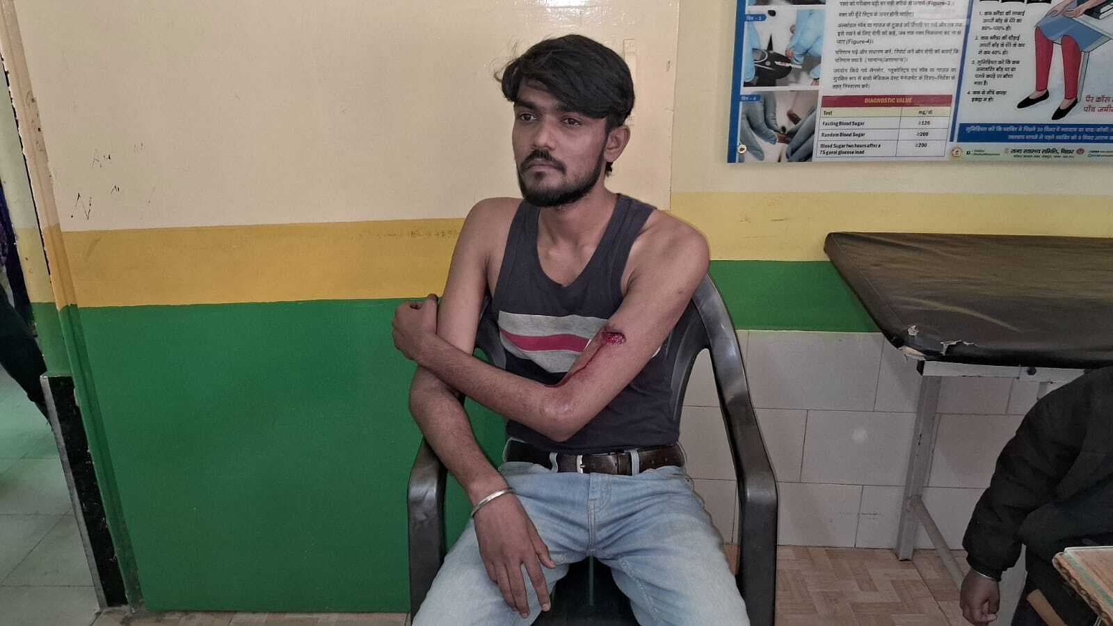 आपसी विवाद में दिनदहाड़े युवक पर चलायी गोली, बाल-बाल बचा