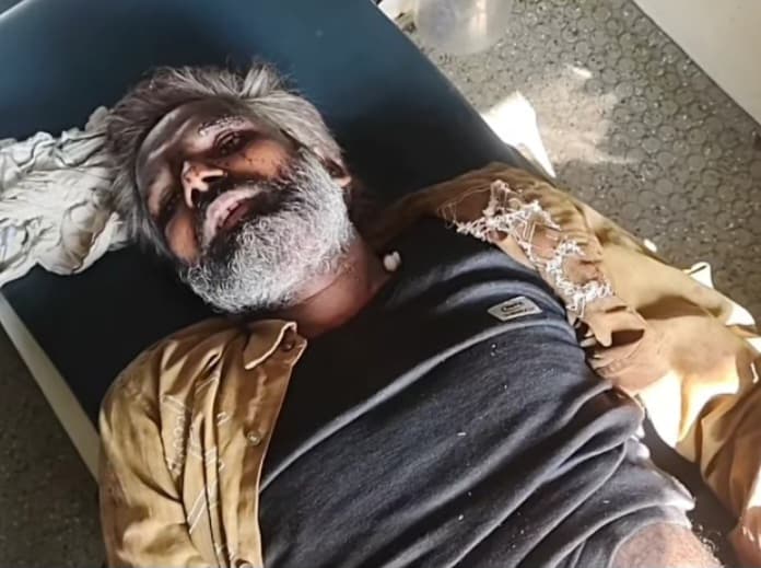 खेत में काम कर रहे किसान को मारी गोली, स्थिति गंभीर