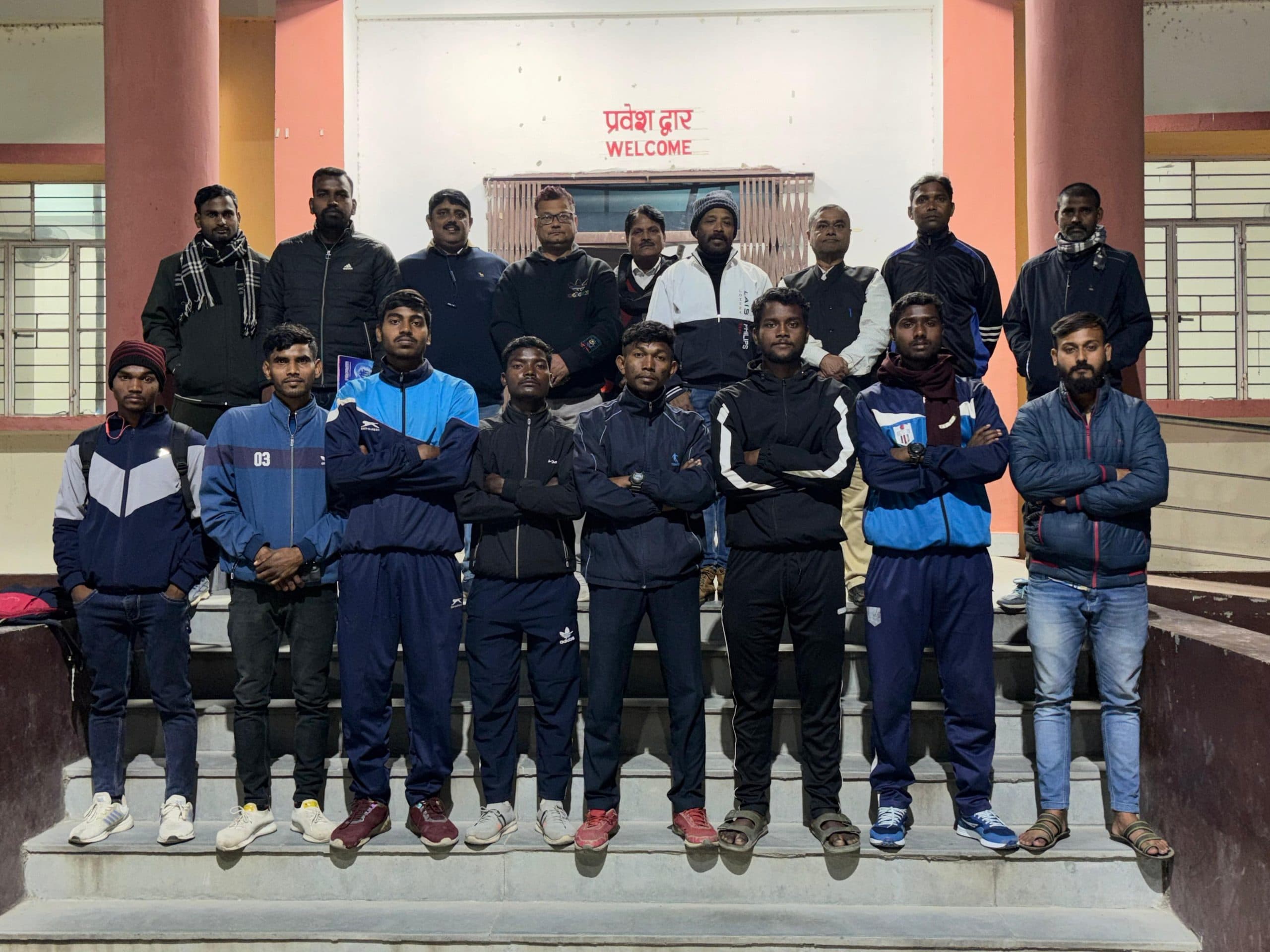 18 खिलाडियों को जिला फुटबाल टीम के लिए किया गया चयन