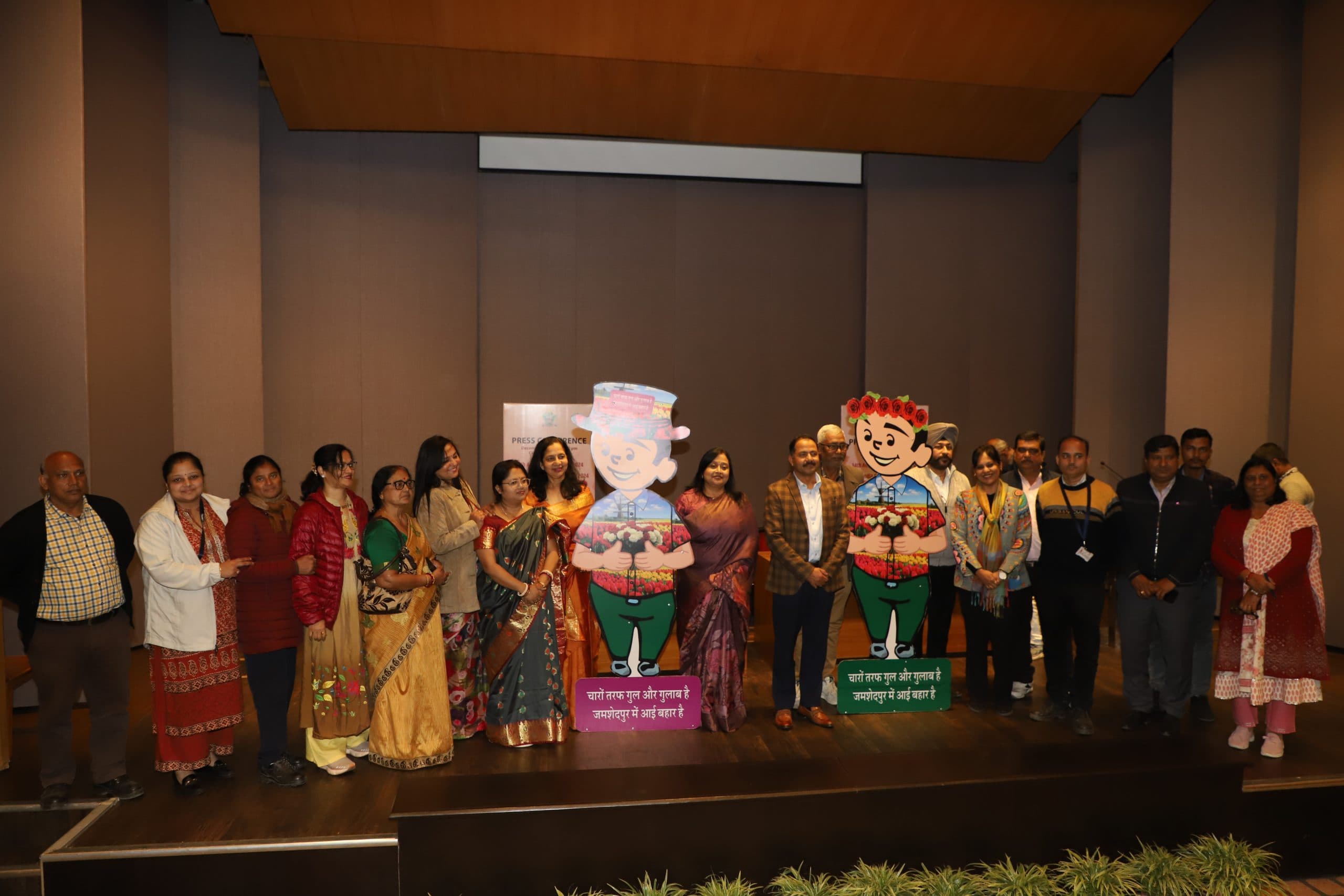 jamshedpur news : चार दिवसीय फ्लावर शो 29 से