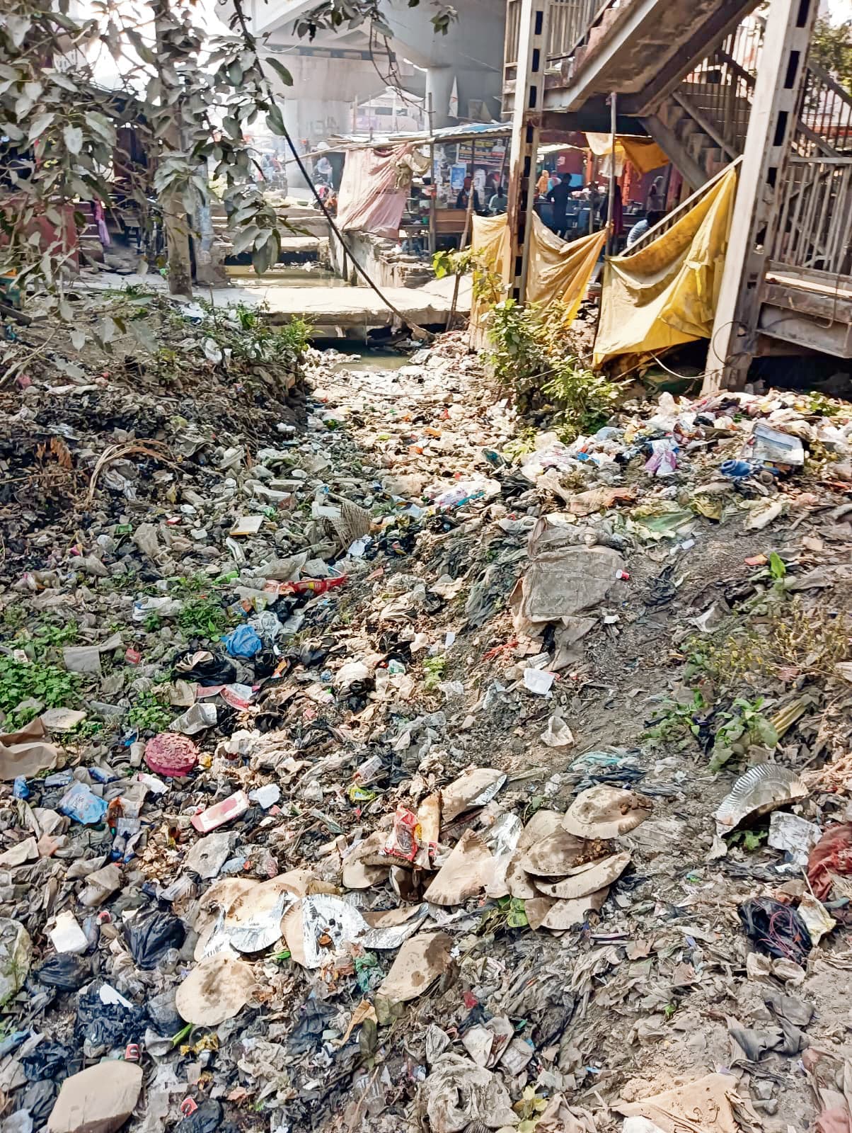 Chhapra News : खनुआ नाला जाम रहने से जलनिकासी के अधिकतर रास्ते बंद, लोगों की बढ़ी परेशानी