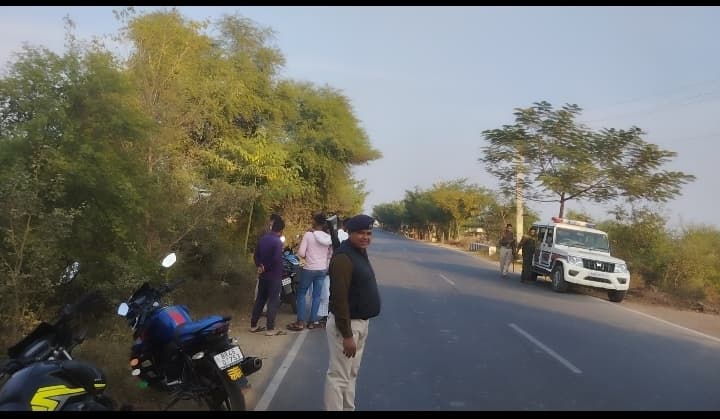 पुलिस ने चलाया वाहन जांच अभियान, चालकों से वसूला जुर्माना