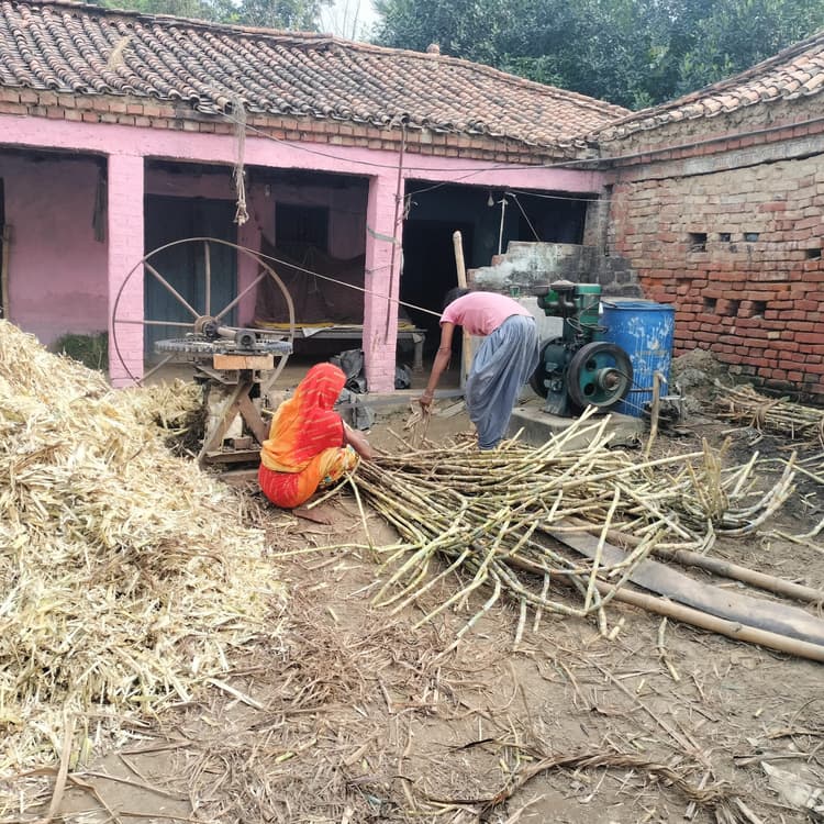 Darbhanga News : दूसरे राज्यों में मिठास परोसने वालों को आयातित गुड़ आसरा