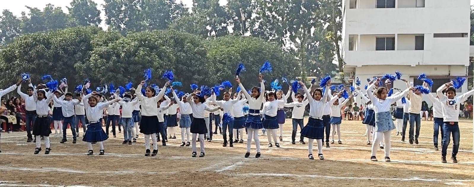 डीपीएस के वार्षिक खेल समारोह का समापन, विजेता खिलाड़ियों को किया गया सम्मानित