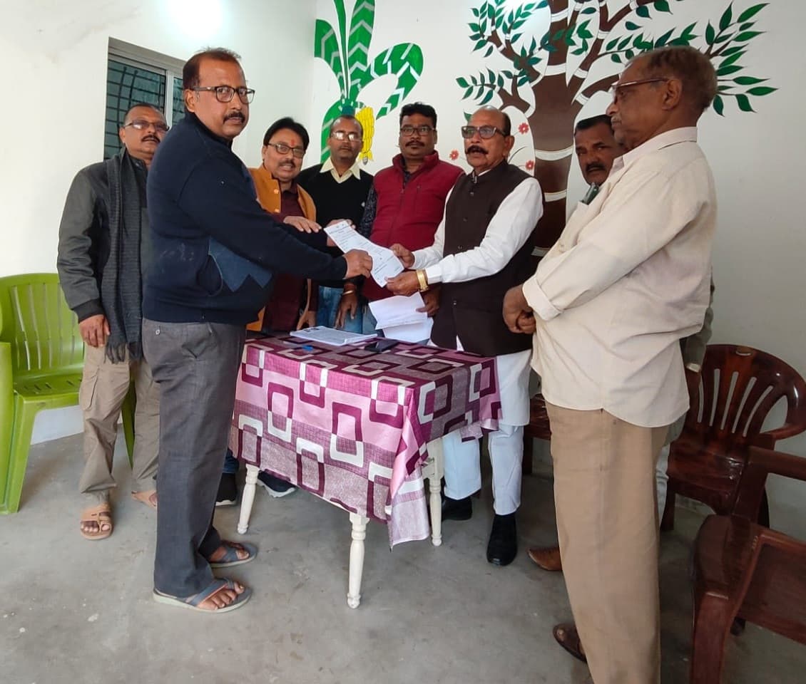 नगर भाजपा मनिहारी अध्यक्ष पद को लेकर हुई बैठक
