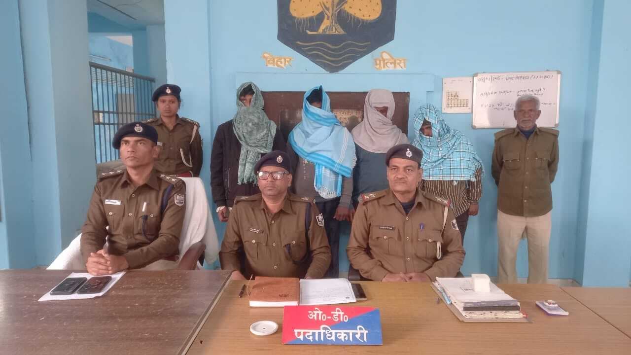 विभिन्न मामलों में सात आरोपितों की गिरफ्तारी