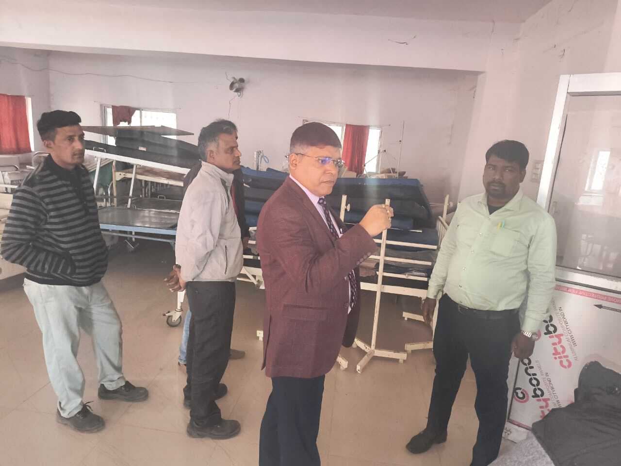 सदर अस्पताल के वेयर हाउस के हाॅल में बनेगा ऑडियोमेट्री सेंटर