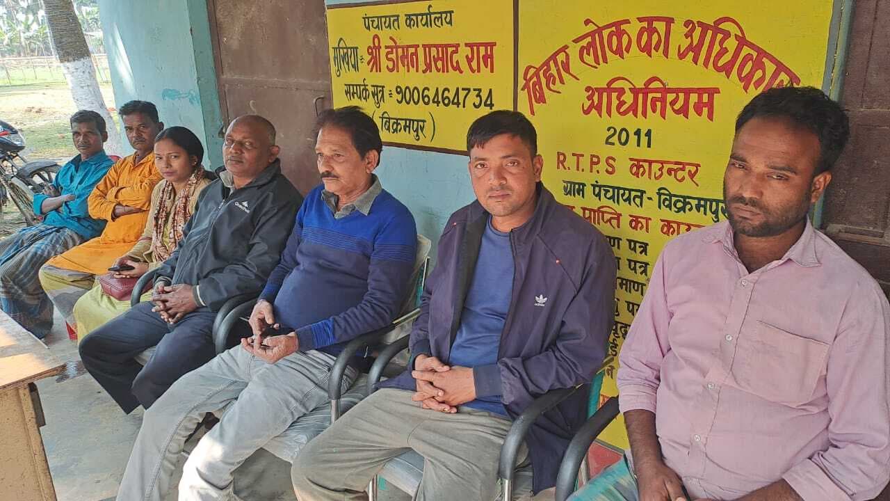 बिक्रमपुर में विशेष ग्रामसभा में योजनाओं का चयन