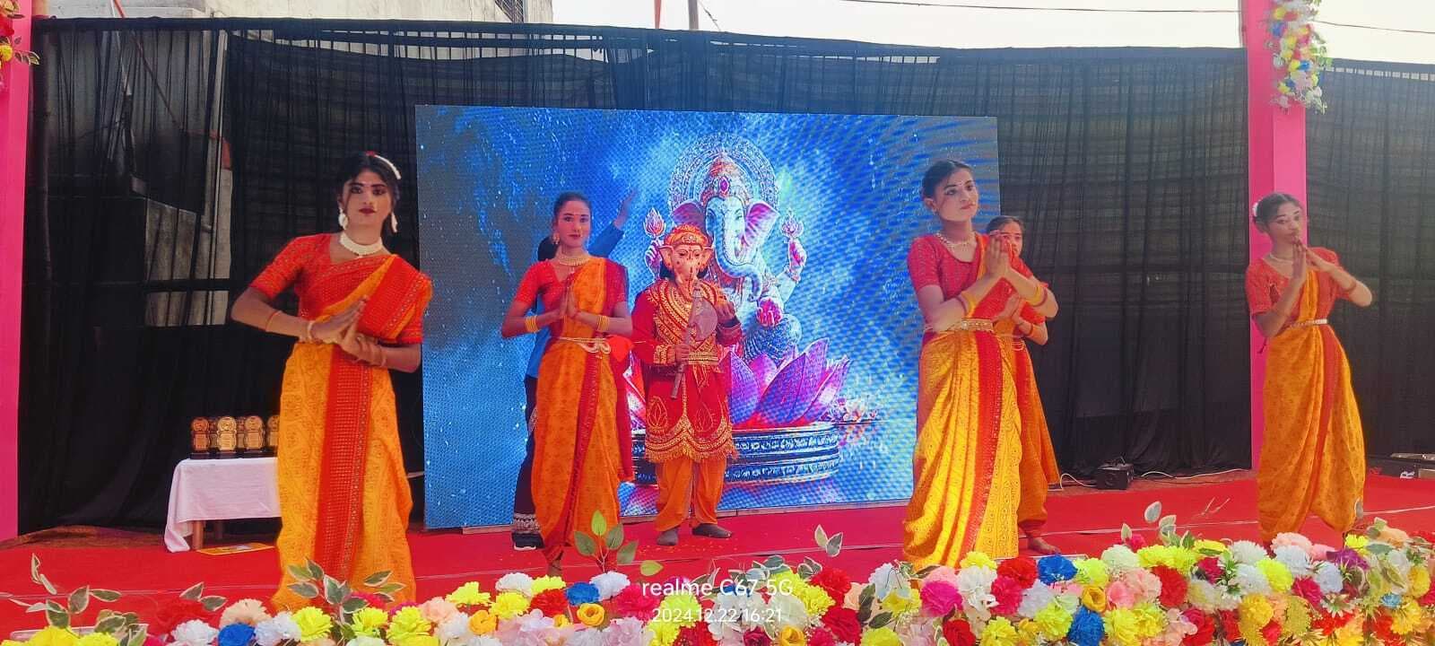 मणिकर्णिका लघु नाटिका की प्रस्तुति से बच्चों ने दर्शकों का मोहा मन