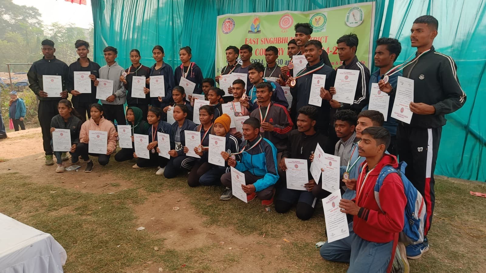 जिला स्तरीय क्रॉस कंट्री चैंपियनशिप में 300 धावक शामिल