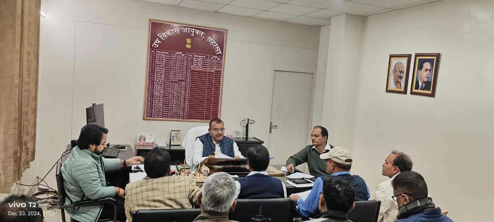 गामीण कार्य विभाग की योजनाओं में प्रगति धीमी रहने पर किया खेद व्यक्त